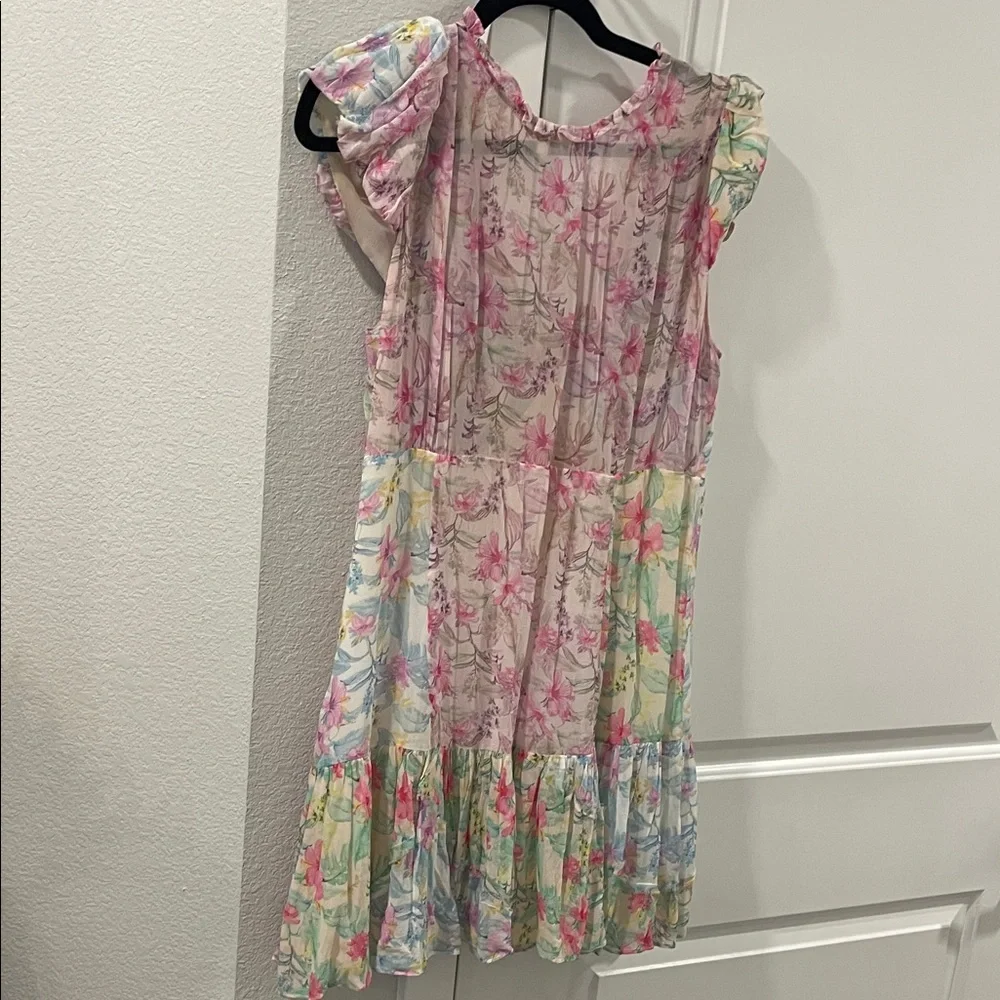 LoveShackFancy Pink Floral Dress - Picture 5 of 5